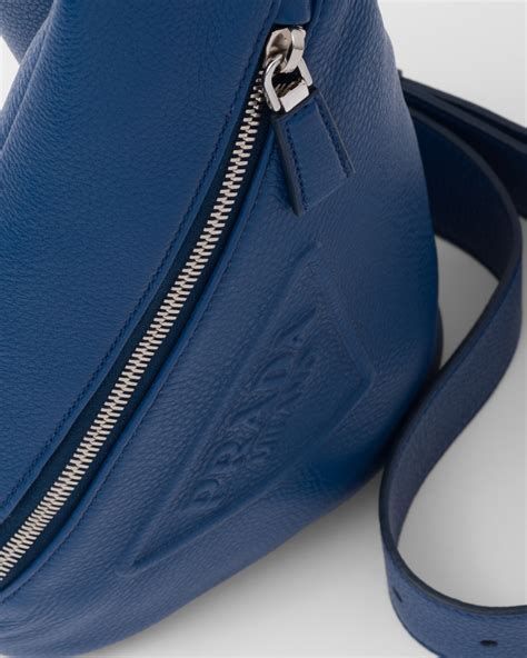 prada crossbody bluette|Bluette Prada Cross Leather Bag .